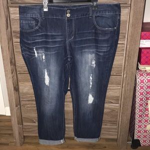 EUC Maurice’s crop jeans
